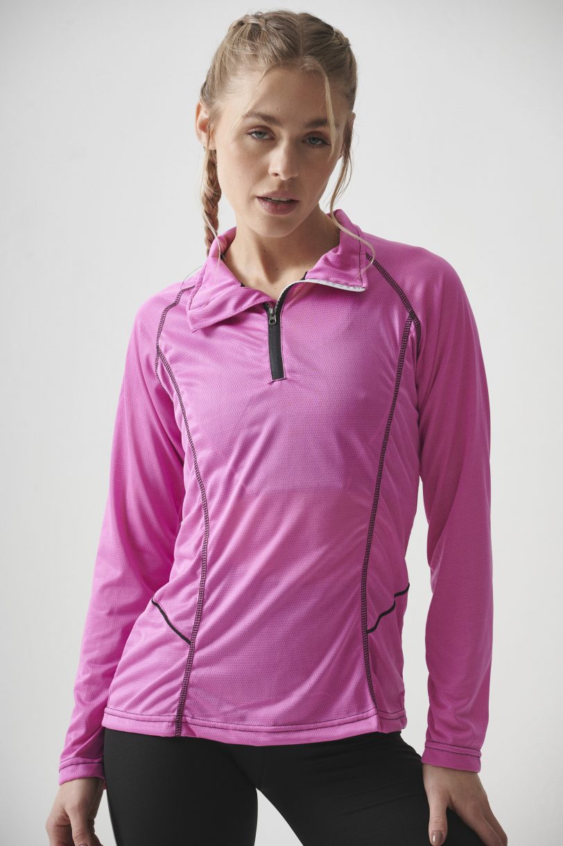BUZO DRY FIT PURPURA - Imagen 5