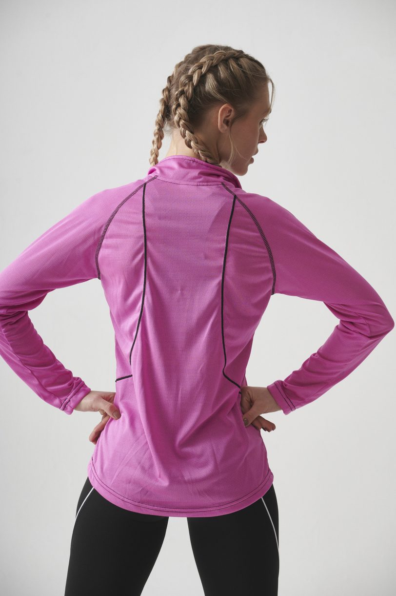 BUZO DRY FIT PURPURA - Imagen 3