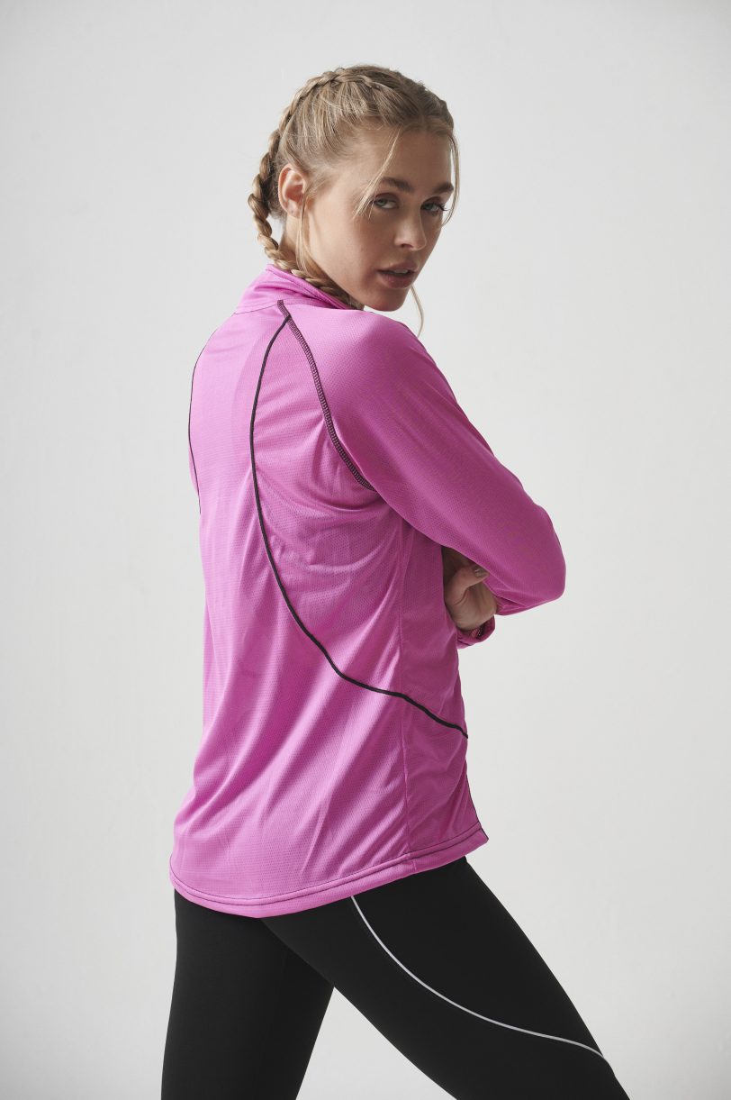 BUZO DRY FIT PURPURA - Imagen 2