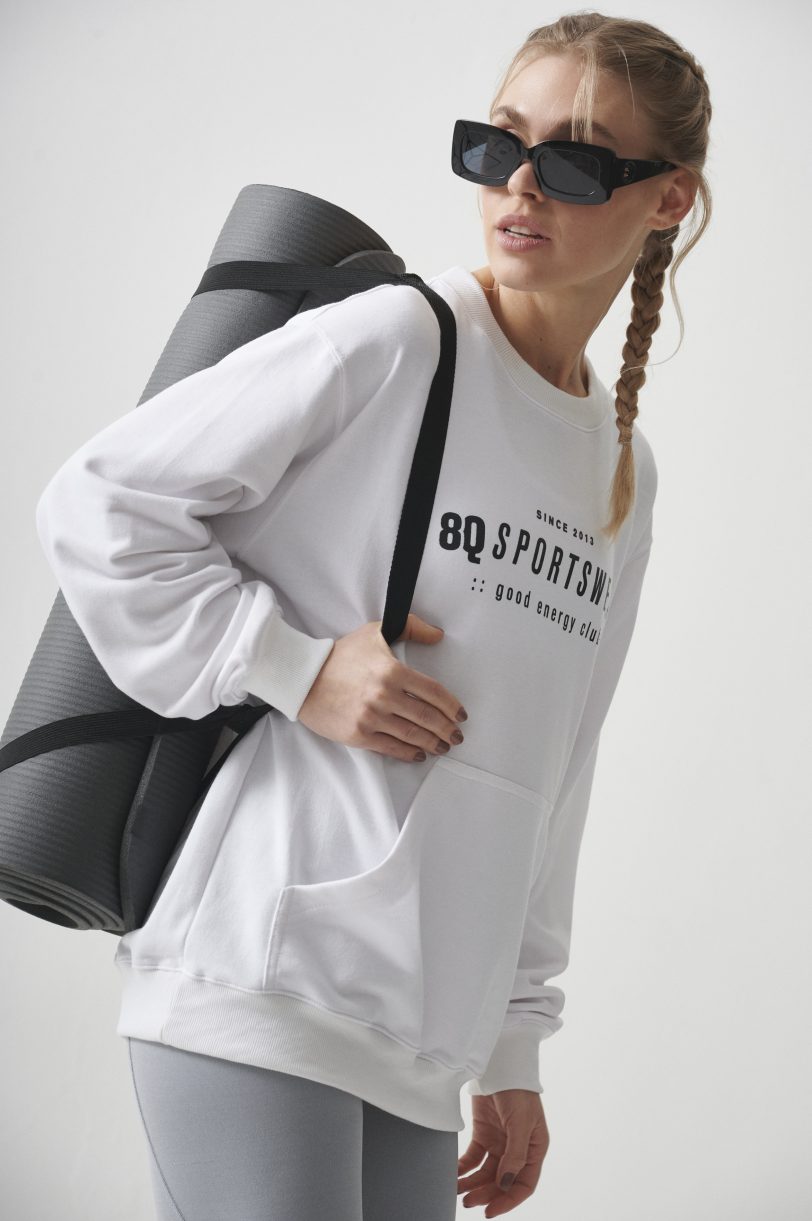 BUZO GOOD ENERGY WHITE - Imagen 7