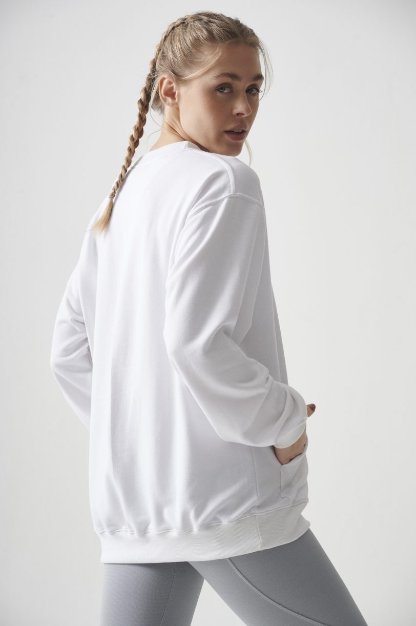 BUZO GOOD ENERGY WHITE - Imagen 6