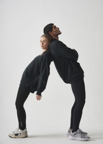 BUZO BASIC OCHO BLACK