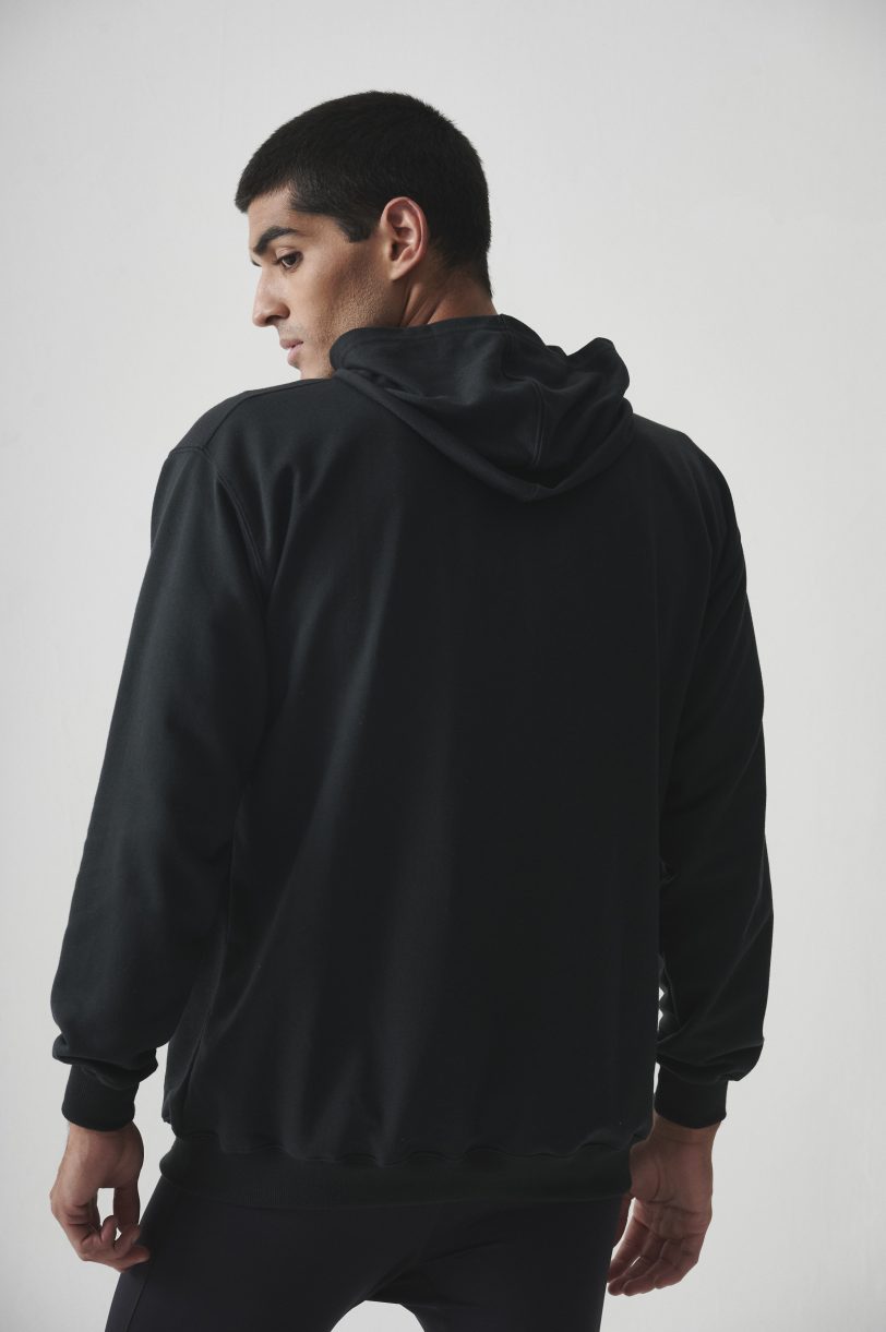 BUZO BASIC OCHO BLACK - Imagen 3