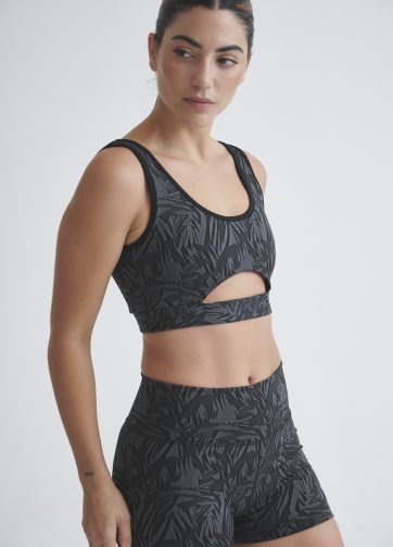 SHORT JACQUARD ARYA NEGRO