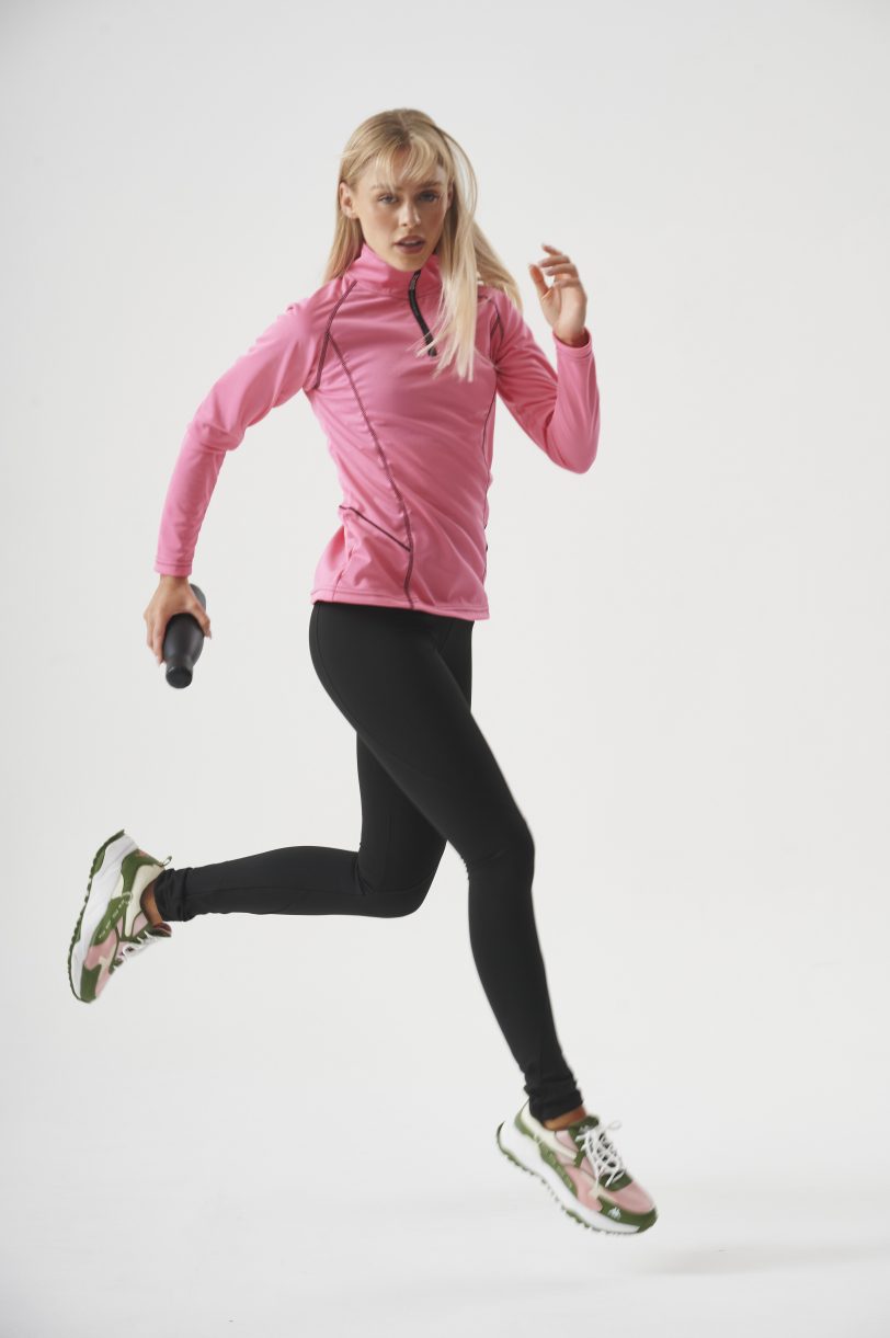 BUZO DRY FIT FUCSIA