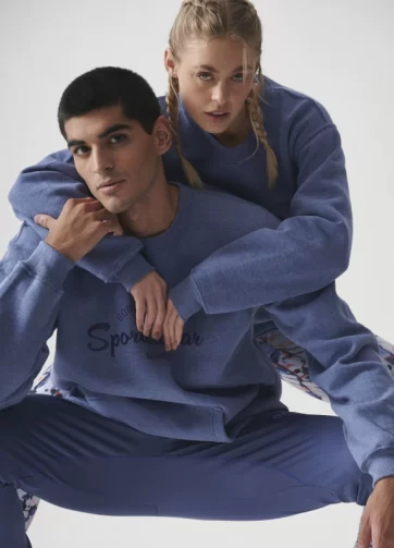 BUZO UNISEX BLUE SPORTSWEAR